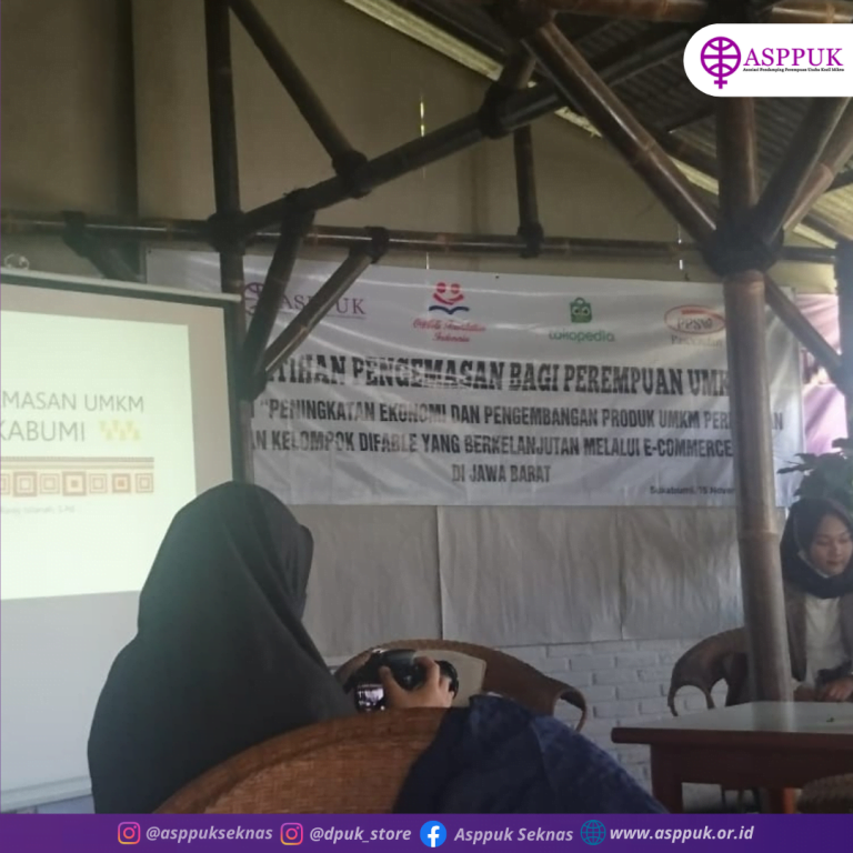Pelatihan Pengemasan Produk Bagi Perempuan PUKM Propinsi Jawa Barat